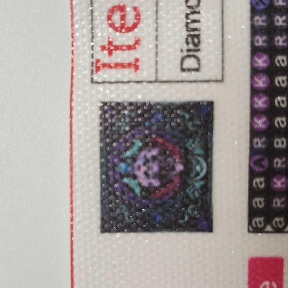 BN 2/$20 Skulls Diamond Art Kit 30 X 40cm - Picture 2 of 3